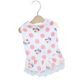 thumbnail image 2 of CBFFDC Dog Princess Dress Soft Comfortable Cartoon Pattern Dog Lace Ruffled Hem Vest Daily Wear Summer Pet, 2 of 6
