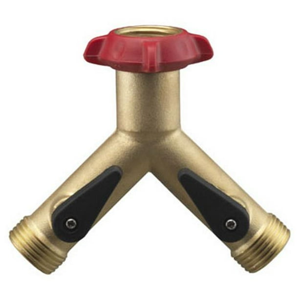 Nelson Sprinkler 50545 2 Hose Large Brass Adapter