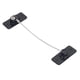 thumbnail image 5 of Restrictor de ventana a prueba de niños, giratorio de 360 grados, adhesivo que no deja marcas, cerradura de seguridad multifunción para niños para armario, frigorífico, negro, 5 of 9
