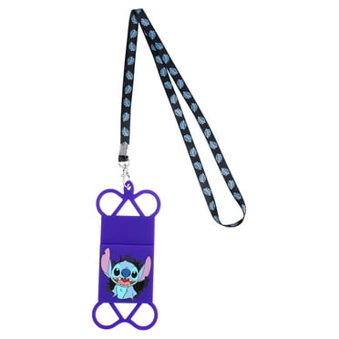 Disney Women's Lilo & Stitch Smartphone Detachable Lanyard Holder