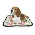 thumbnail image 2 of PKQWTM Red Roses On Light Design Pet Dog Cat Bed Pee Pads Mat Cushion Potty Dogs Blankets Crate Bed Kennel 14x18 inch, 2 of 3
