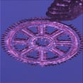 thumbnail image 1 of Ahgly Company Machine Washable Indoor Square Transitional Aztech Purple Area Rugs, 5' Square, 1 of 7