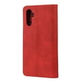 thumbnail image 3 of Feishell for Samsung Galaxy A15 Wallet Case,Shockproof Ultra Thin Premium PU Leather Magnetic Closure Card Slots Cash Pocket TPU Bumper Shock Absorbing Flip Kickstand Phone Cover,Red, 3 of 9
