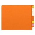 thumbnail image 2 of 20 pt Super Heavy Duty Color Folders, Full Cut End Tab, Letter Size, 2 Fasteners in Pos #1 & #3, Orange (Box of 40), 2 of 9