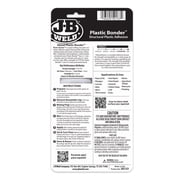 (2 pack) J-B Weld Plastic Bonder Tan Syringe Epoxy Adhesive 25 ml