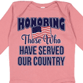 thumbnail image 4 of Inktastic Veterans Day Military Honoring Those Who Serve Boys or Girls Long Sleeve Baby Bodysuit, 4 of 5