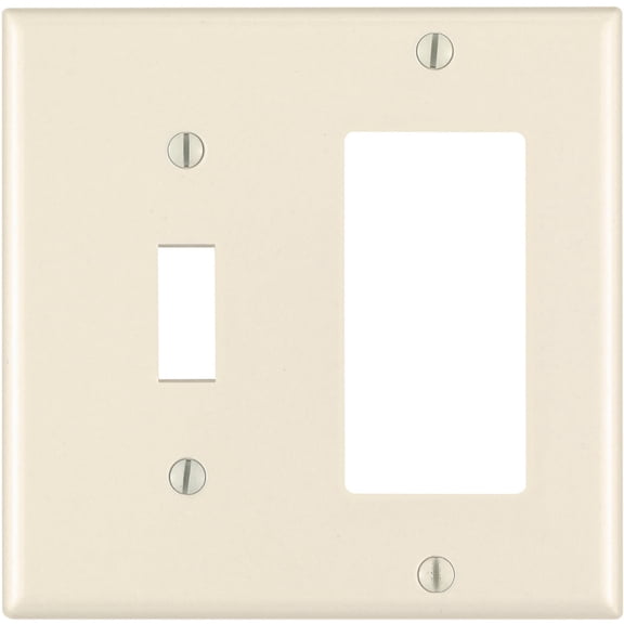 Leviton Decora Rocker/Toggle Combination Wall Plate