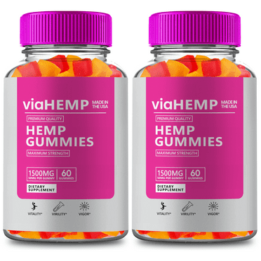 Via Gummies, Via - Maximum Strength, Via Advanced Formula, Via Gummies Reviews (2 Pack)