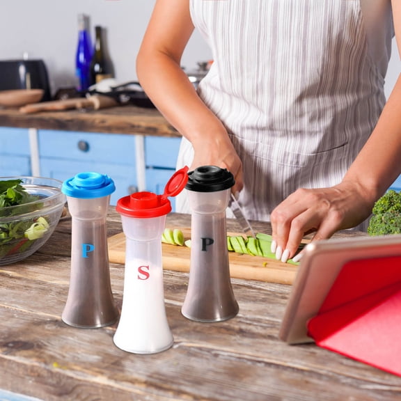 Clearance Sale! and Pepper Shakers with Lids Proof Jar Dispenser for Camping Outdoors Kitchen Storage Containers Practical Home Decor Happy 2026!