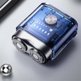 thumbnail image 4 of New Electric Shaver Mini Transparent Two-Way Shaver Portable A, 4 of 5
