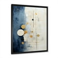 thumbnail image 5 of Designart "Grunge Collage In Astrological Minimalism III" Astrology Picture Framed Wall Art Living Room, 5 of 5