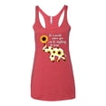 thumbnail image 2 of In A World Where You Can Be Anything Be Kind Inspirational/Christian Tri-Blend Racerback Tank Top, Vintage Red, X-Large, 2 of 3