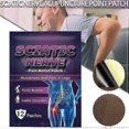 thumbnail image 3 of 12 Pack Sciatica Nerve Pain Relief Patch Heating Patch Body Meridian Patch, 3 of 4