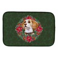 thumbnail image 2 of Carolines Treasures CK1552DDM Beagle Poinsetta Natte de Séchage pour Couronnes, 2 of 4