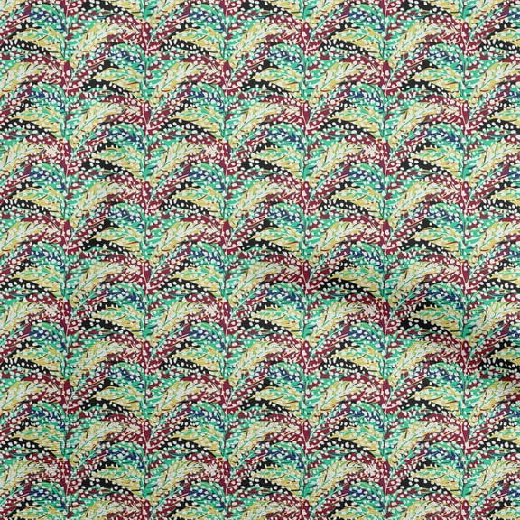 oneOone Viscose Jersey Maroon Fabric Animal Skin Sewing Fabric By The Yard Printed Diy Clothing Sewing Supplies 60 Inch Wide