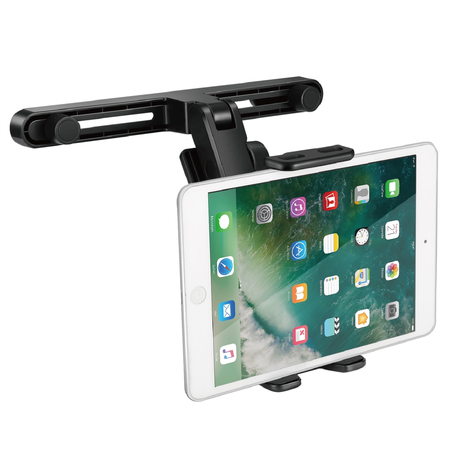 Ipad Air/Nano/Pro 9horn Universal Tablet Mount for Car Headrests 360° Rotating Cradle Holder Fire Galaxy Tab Fits Devices from 7 to 10.4 Inch for Smartphone 