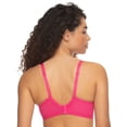 thumbnail image 3 of Ethereal Sheer Mesh Unlined Underwire Bra (Fuchsia Rose, 42D), 3 of 3