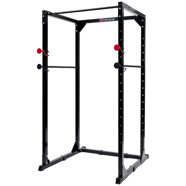 Goplus power rack pull chin up bars 2025 squat lift cage fitness workout strength training