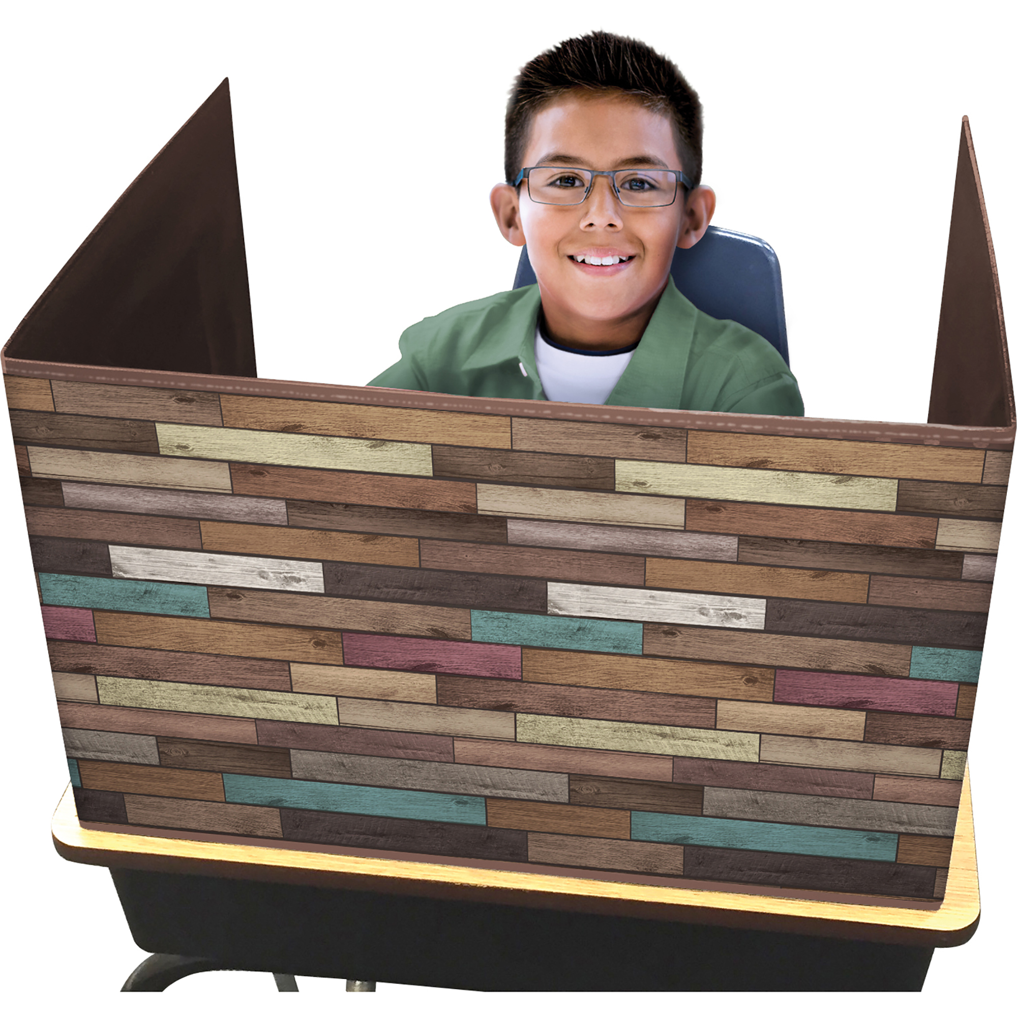 Teacher Created Resources Reclaimed Wood Design Privacy Screen, Pack of 2
