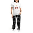 thumbnail image 5 of CafePress - Bacon And Eggs Skull Women's Light Pajamas - Women's Short Sleeve Print T-Shirt and Pants Light Cotton Pajama Set, 5 of 7