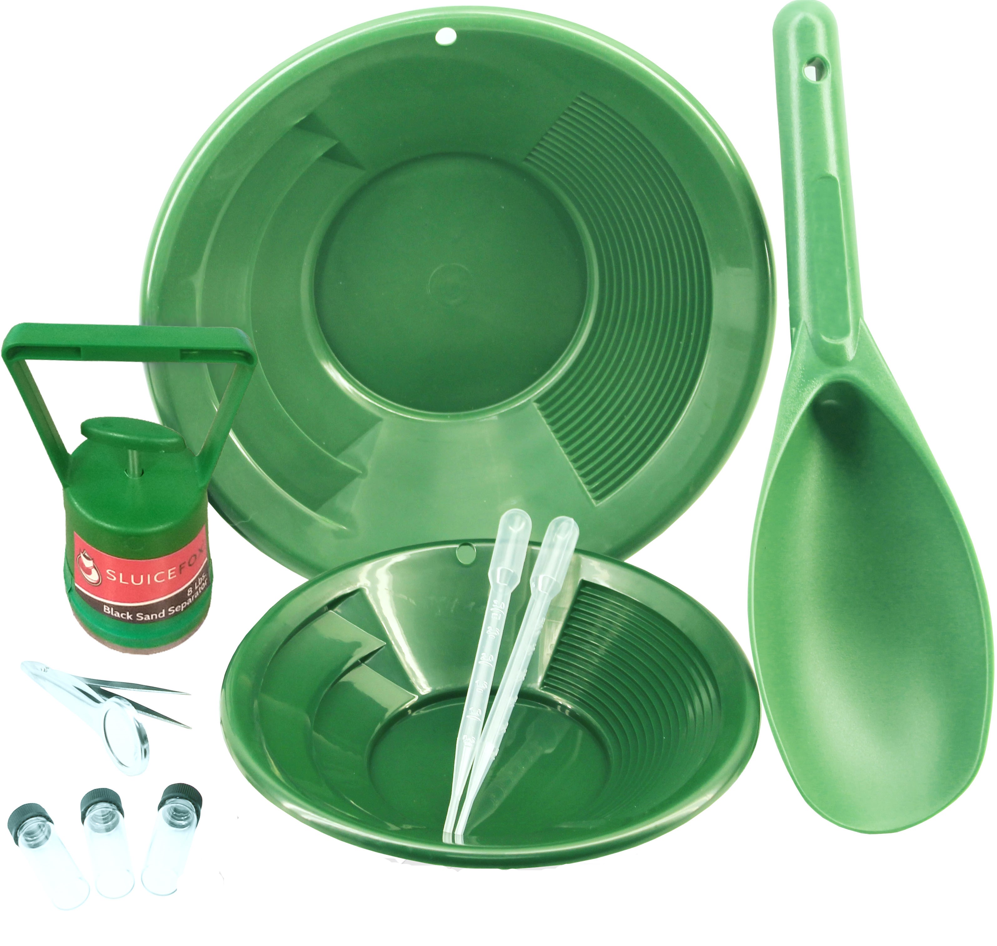 Sluice Fox Gold panning kit Gold rush prospecting tools Gold