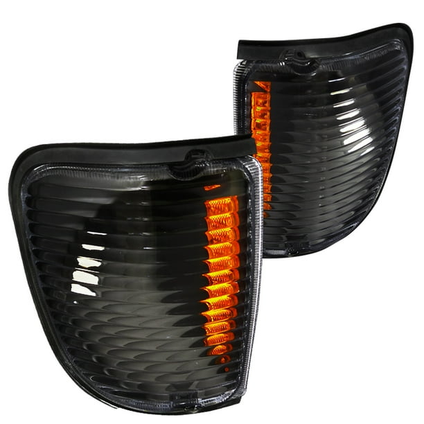 SpecD Tuning Black Housing Clear Lens Corner Lights for 19922006 Ford