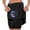 Black, variant on Laipiong Women Tennis Skirt with Trousers Sports Skirt Skirt High Waist Tennis Skort with 2 Pockets and Side Slit Summer Trouser Skirt