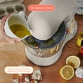 thumbnail image 6 of Beautiful 3.5 Qt Stand Mixer with Flat Beater, Dough Hook, Balloon Whisk, Wildflower Porcini Taupe by Drew Barrymore, 6 of 23