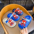 thumbnail image 2 of Zapatillas de baño para niños Spider Man de verano antideslizantes para el hogar para niños, niñas medianas y pequeñas, sandalias de bebé y niños, 2 of 5