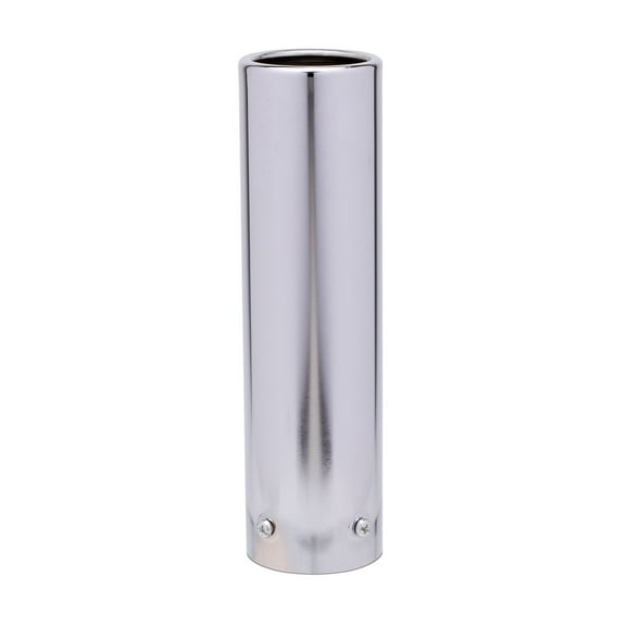 Autowurks Chrome Rolled End Exhaust Tip 2.5 x 9 inch