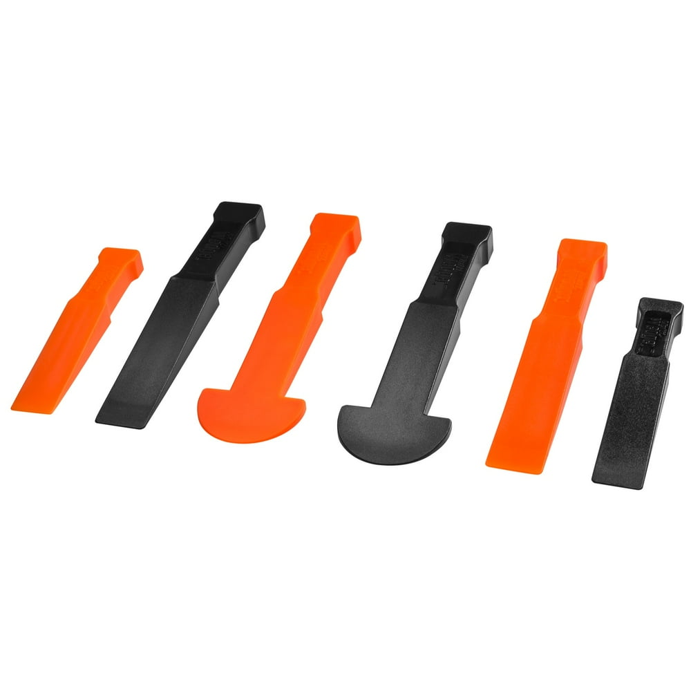 Powerbuilt 6 Piece NonMarring Pry Bar, Moulding, Trim, Panel Set 647989