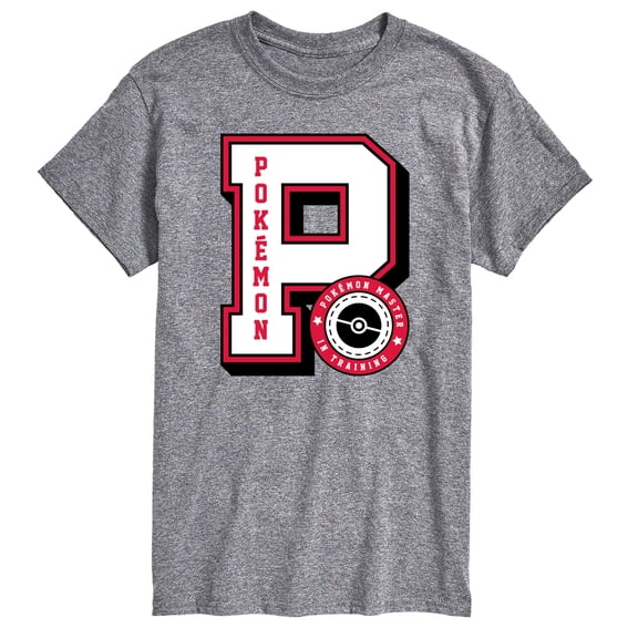 Pokémon - Collegiate Letter - Men's Short Sleeve Graphic T-Shirt