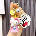 thumbnail image 1 of Sanrio-Llavero Kawaii, figura de Anime, pequeña estrella gemela, Cinnamoroll, Melody, Hellokitty, encantador, hebilla de llave, bolso, colgante de coche, regalos para niños YAOSANBAO BAO unisex, 1 of 2