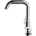 thumbnail image 2 of Brushed Nickel Bathroom Faucet 3 Hole,8 Inch Bathroom Faucet with Metal Pop-up Drain Assembly, Two Handle Vanity Faucet with cUPC Supply Lines, 8" Widespread Bathroom Sink Faucet, 2 of 6