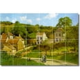 thumbnail image 1 of Ceramic Tile Mural-Camille Pissarro Country Painting 67. 36" w x 24" h using (24) 6 x 6 ceramic tiles, 1 of 3