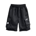 thumbnail image 4 of Vibrex Men's Shorts, Men's Cargo Shorts Multi-Pockets Relaxed Summer Beach Shorts Pants,Men's Shorts with Zipper Pockets Navy_2XL, 4 of 6