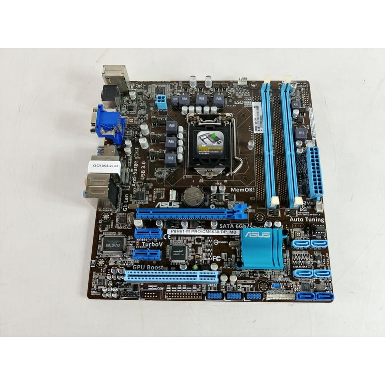 Ddr3 Motherboard 1155 Asus Pre-Owned Asus P8H61-M PRO Intel LGA