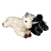 LLAMA & SKUNK Flopsie 8" Stuffed Animal Plush by Aurora