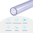 thumbnail image 3 of Unique Bargains 20mm ID 25mm OD 0.2m Transparent Blue PVC Rigid Round Pipe High Transparency, 3 of 6