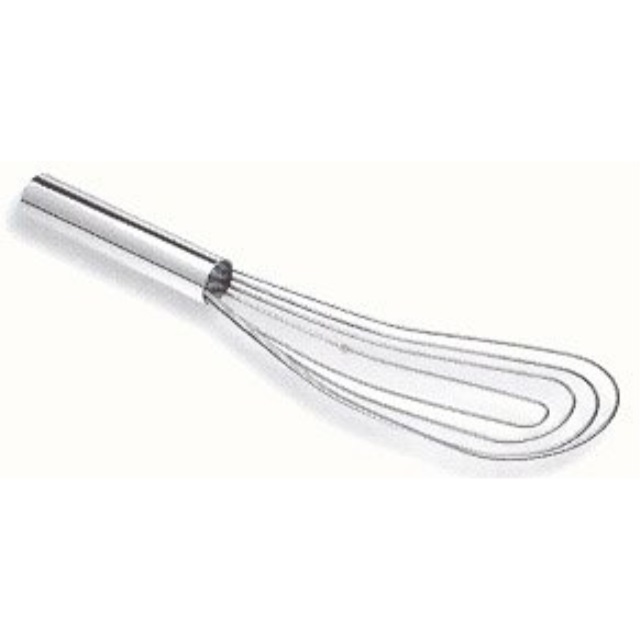 Flat Roux Whip 14" LongStainless Steel