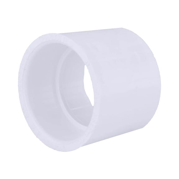 Charlotte Pipe 1-1/4 In. Hub Schedule 40 DWV PVC Coupling PVC 00100  0600HA