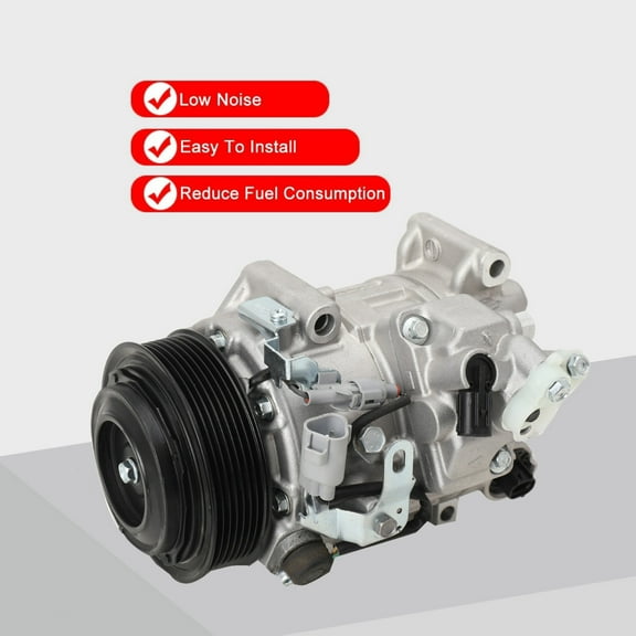 NICCOO for 2007-2010 Nissan Versa 2007-2015 Nissan Tiida 1.8L 4Cyl A/C AC Compressor