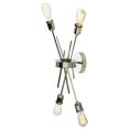 thumbnail image 2 of Dainolite 4 Light Wall Sconce, Burnished Chrome Finish, 2 of 4
