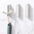 thumbnail image 5 of WHEANG Foldable Towel Hooks For Bathroom 2 Pack Wall Hooks For Hanging Coat Robe Purse Storage Solution For Bathroom Closet Entryway Pool And Kitchen, 5 of 5