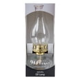 thumbnail image 2 of Chonsun Oil Lamp 12.6" Vintage Gold Accent Home Decor Clear Glass Chimney, 2 of 10