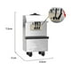thumbnail image 2 of 1:6 1:12 Dollhouse Ice Cream Maker Mini House Ice Cream Maker Model for Gift, 2 of 5