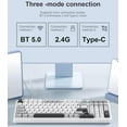 thumbnail image 3 of AULA F99 Pro, 99-Key, Wireless, Hot Swappable, Mechanical Gaming Keyboard, RGB, 5-Layer Padding, 8000 mAh Battery, Knob, 3 of 5