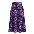 thumbnail image 3 of African Skirt for Women Ankle Length Cotton Dashiki Print Long Skirt, 3 of 5