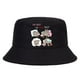 thumbnail image 2 of Pusheen-Sombrero de pescador de dibujos animados para hombre y mujer, gorra de pescador con diseño de gato Kawaii, diseño plano, estilo Harajuku de los 90 qym unisex, 2 of 2