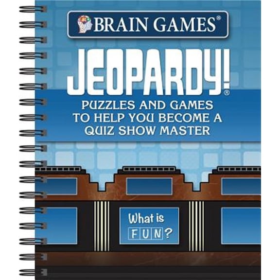 Pre-Owned Brain Games - Jeopardy!: Puzzles and Games to Help You Become a Quiz Show Master Paperback